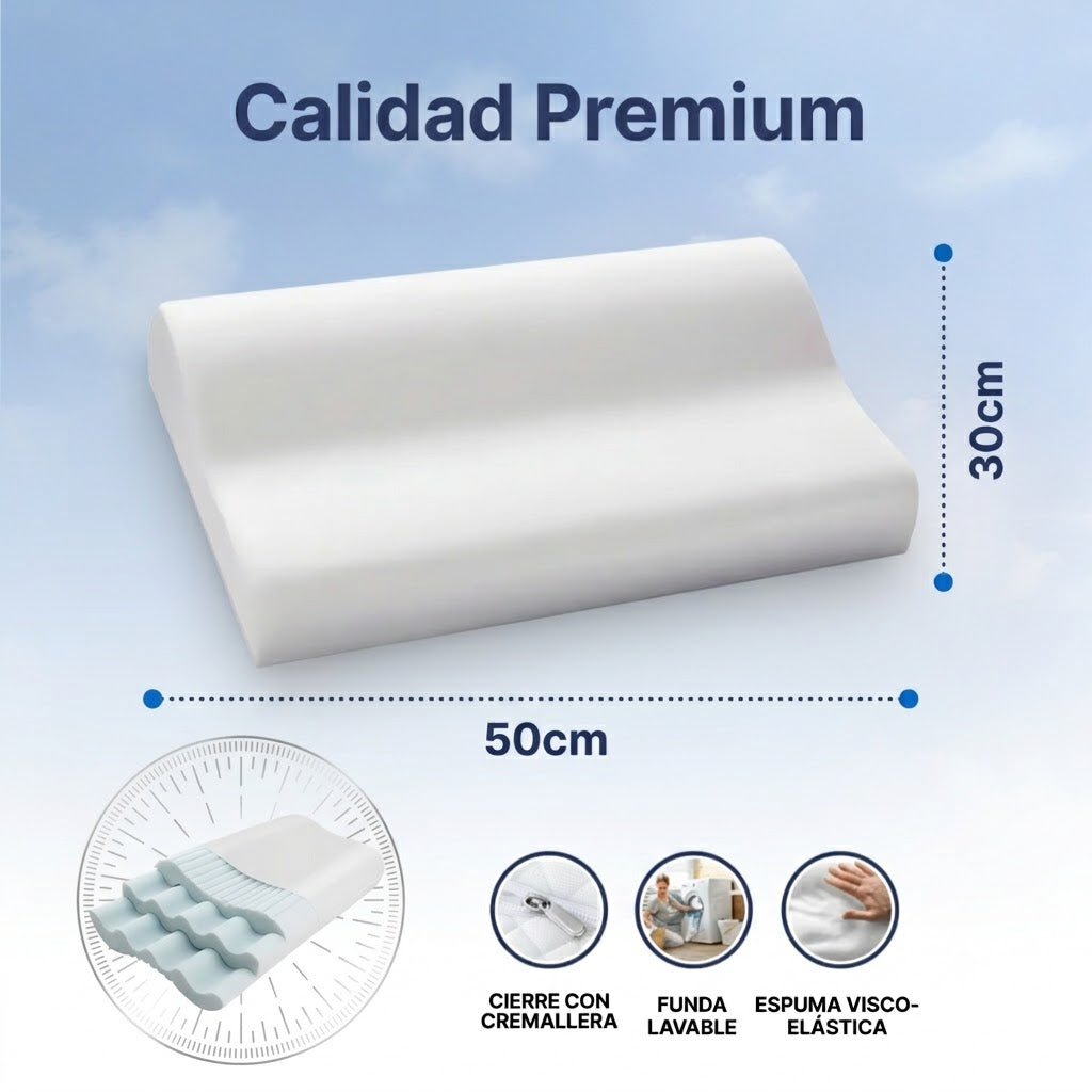 Almohada Cervical Ortopédica Premium